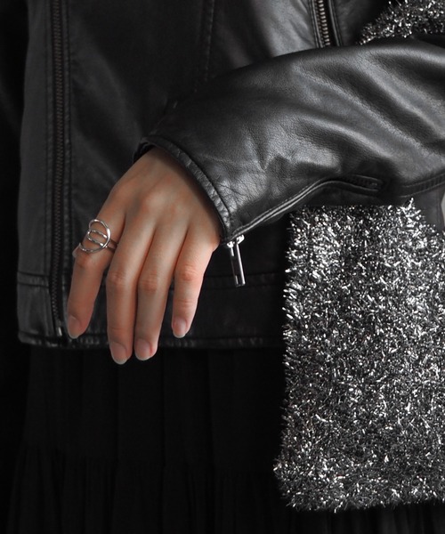 minia（ミニア）の「オープンデザインリング（リング・レディース・ゴールド系2/シルバー系3/ゴールド系3/シルバー系2/シルバー系1/ゴールド系1・FREE）」の11枚目の写真