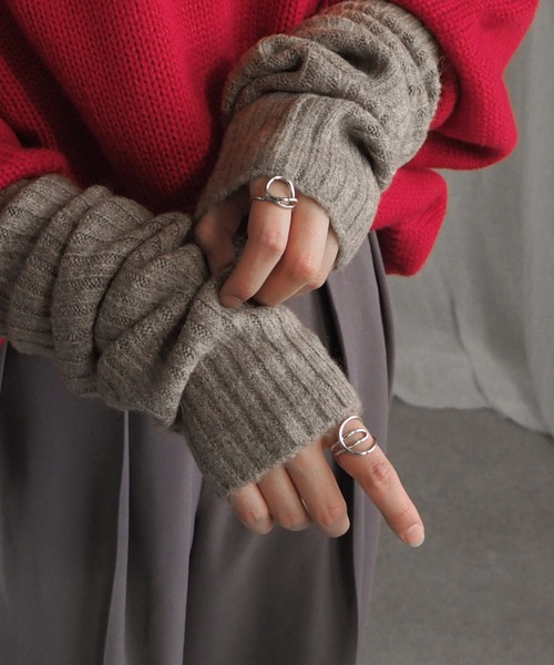 minia（ミニア）の「オープンデザインリング（リング・レディース・ゴールド系2/シルバー系3/ゴールド系3/シルバー系2/シルバー系1/ゴールド系1・FREE）」の12枚目の写真