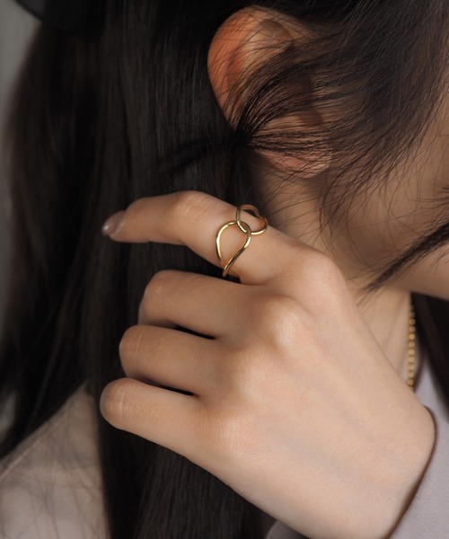 minia（ミニア）の「オープンデザインリング（リング・レディース・ゴールド系2/シルバー系3/ゴールド系3/シルバー系2/シルバー系1/ゴールド系1・FREE）」の15枚目の写真