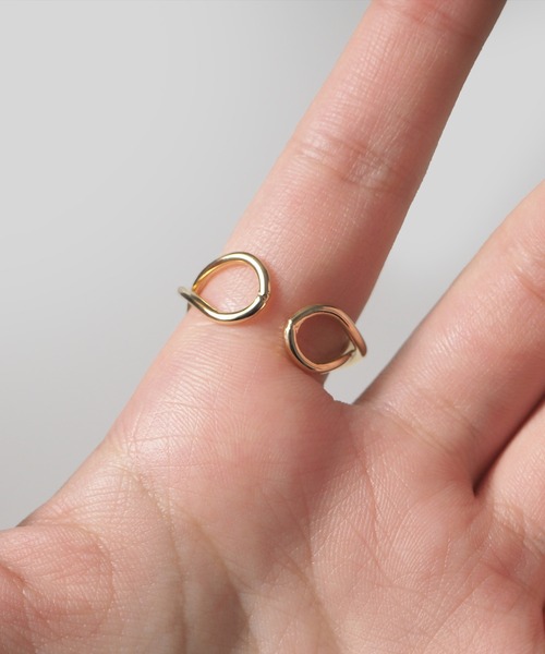 minia（ミニア）の「オープンデザインリング（リング・レディース・ゴールド系2/シルバー系3/ゴールド系3/シルバー系2/シルバー系1/ゴールド系1・FREE）」の17枚目の写真