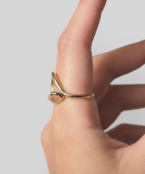 minia（ミニア）の「オープンデザインリング（リング・レディース・ゴールド系2/シルバー系3/ゴールド系3/シルバー系2/シルバー系1/ゴールド系1・FREE）」の21枚目の写真