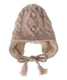 Samansa Mos2 | 耳当て付ニットワッチ(ハット)