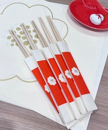 studio CLIP（スタディオクリップ）の「美濃和紙 包み一輪お箸（カトラリー）」