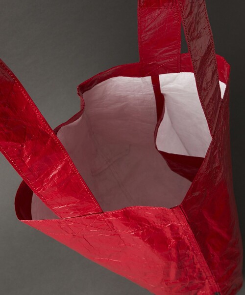 CITEN(シテン)の「<CITEN>PPビッグロゴ トートバッグ(トートバッグ・レディース・レッド/ホワイト/シルバー/ブラック・FREE)」の9枚目の写真