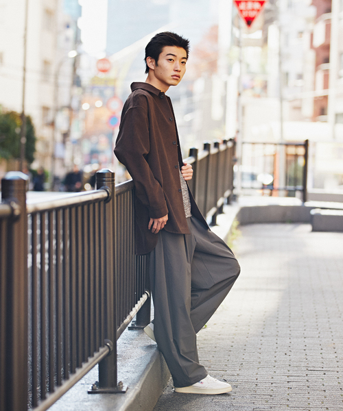 EDIFICE（エディフィス）の「ナイロントリコット バルーンフィット イージーパンツ（その他パンツ・メンズ・ネイビー/グレー・LARGE/MEDIUM）」の7枚目の写真