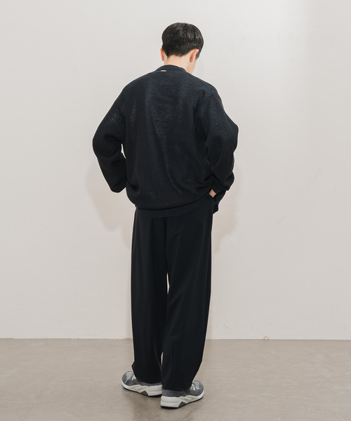 EDIFICE（エディフィス）の「ナイロントリコット バルーンフィット イージーパンツ（その他パンツ・メンズ・ネイビー/グレー・LARGE/MEDIUM）」の11枚目の写真