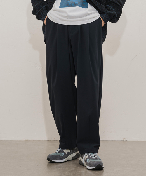 EDIFICE（エディフィス）の「ナイロントリコット バルーンフィット イージーパンツ（その他パンツ・メンズ・ネイビー/グレー・LARGE/MEDIUM）」の12枚目の写真