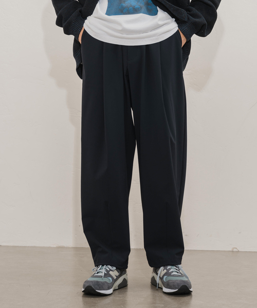 EDIFICE（エディフィス）の「ナイロントリコット バルーンフィット イージーパンツ（その他パンツ・メンズ・ネイビー/グレー・LARGE/MEDIUM）」の13枚目の写真