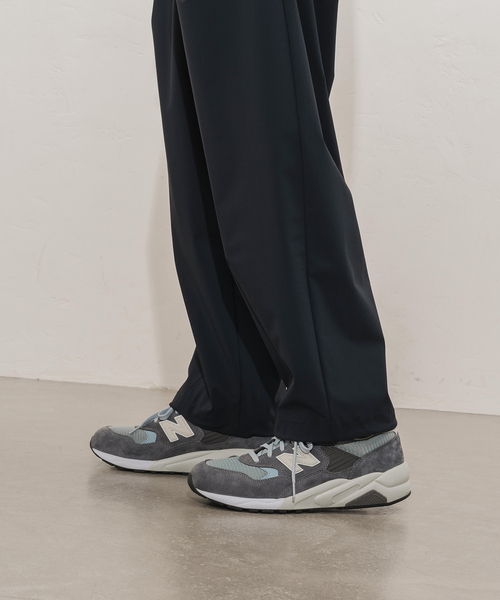 EDIFICE（エディフィス）の「ナイロントリコット バルーンフィット イージーパンツ（その他パンツ・メンズ・ネイビー/グレー・LARGE/MEDIUM）」の5枚目の写真