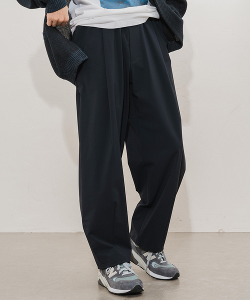 EDIFICE（エディフィス）の「ナイロントリコット バルーンフィット イージーパンツ（その他パンツ・メンズ・ネイビー/グレー・LARGE/MEDIUM）」の17枚目の写真