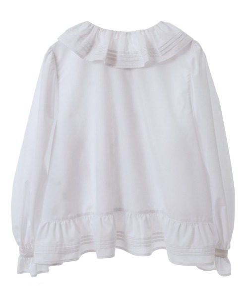 Candy Stripper（キャンディストリッパー）の「SWEET MEMORY FRILL ブラウス（シャツ/ブラウス・レディース・オフホワイト/ブラック・2）」の9枚目の写真