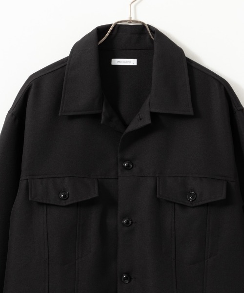 URBAN COLLECTION(アーバンコレクション)の「URBAN COLLECTION トラッカージャケット(ブルゾン・メンズ・ブラウン/チャコールグレー・XL/S/L/M)」の4枚目の写真