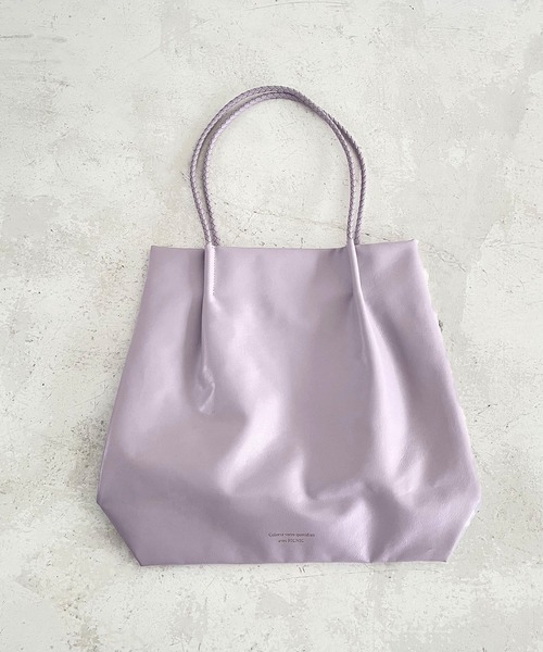 ROPE' PICNIC（ロペピクニック）の「【累計43,000点突破】A4対応・新色追加/洗えるメッシュハンドルトートバッグ（トートバッグ・レディース・イエロー系その他/ブルー/シルバー/ブラック/ピンク系その他2/キナリ/ベージュ/ピンク/ラベンダー/ピンク系その他/ブルー系その他4/レッド/グレー/ゴールド/ブラウン系その他2・FREE）」の9枚目の写真