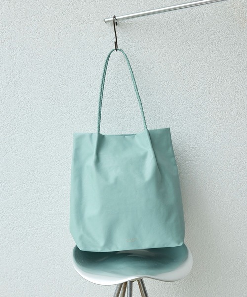 ROPE' PICNIC（ロペピクニック）の「【累計43,000点突破】A4対応・新色追加/洗えるメッシュハンドルトートバッグ（トートバッグ・レディース・イエロー系その他/ブルー/シルバー/ブラック/ピンク系その他2/キナリ/ベージュ/ピンク/ラベンダー/ピンク系その他/ブルー系その他4/レッド/グレー/ゴールド/ブラウン系その他2・FREE）」の8枚目の写真