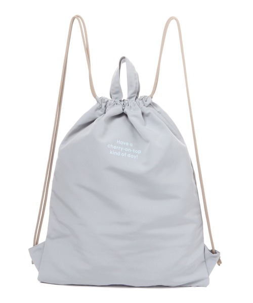 GLOBAL WORK（グローバルワーク）の「洗えるスクールナップサック/102778（バックパック/リュック・キッズ・ブルー/グレイッシュブルー/サックスブルー/グレー系2/グレー系5/ブラック/ブラック系1/カモフラージュ/ホワイト系8/ブラック系・ONESIZE）」の8枚目の写真