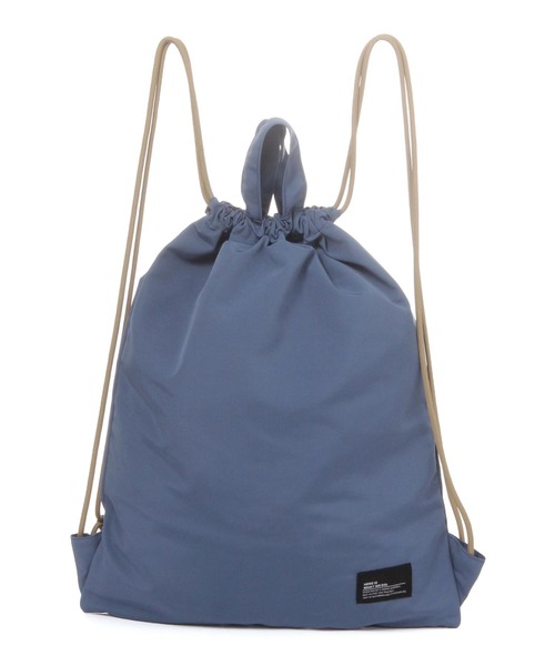 GLOBAL WORK（グローバルワーク）の「洗えるスクールナップサック/102778（バックパック/リュック・キッズ・ブルー/グレイッシュブルー/サックスブルー/グレー系2/グレー系5/ブラック/ブラック系1/カモフラージュ/ホワイト系8/ブラック系・ONESIZE）」の9枚目の写真