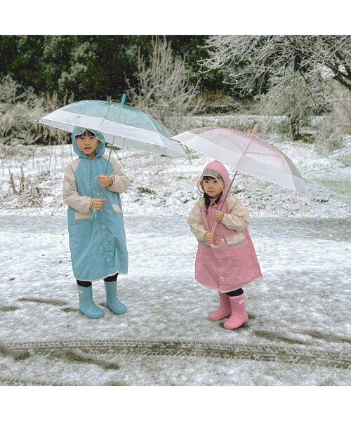 BREEZE（ブリーズ）の「スマートアンブレラ（長傘・キッズ・ピンク/ブルー/グリーン・LARGE/MEDIUM）」の4枚目の写真