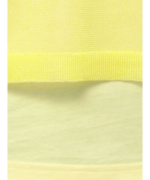 ELENDEEK（エレンディーク）の「シアーレイヤードトップ（タンクトップ・レディース・オフホワイト/イエロー/パープル・FREE）」の9枚目の写真