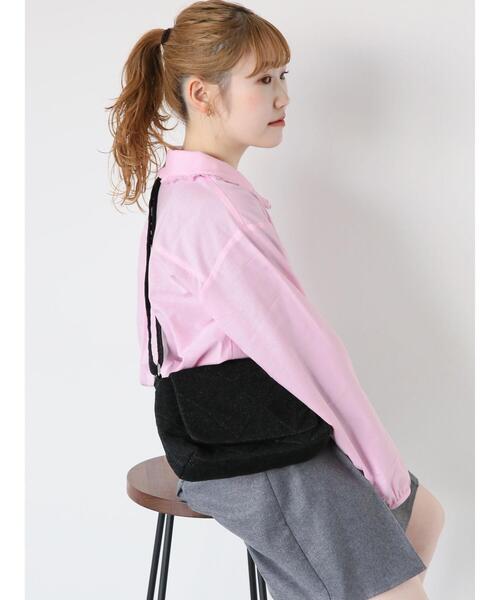 ehka sopo（エヘカソポ）の「シャンブレーフリル襟シャツ（シャツ/ブラウス・レディース・サックスブルー/オフホワイト/グリーン/ピンク・F）」の6枚目の写真