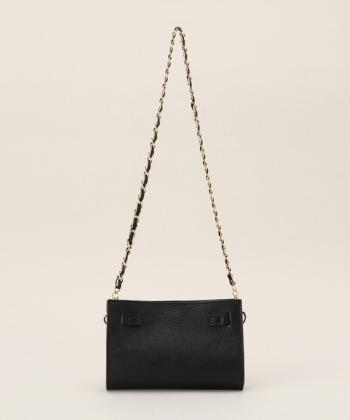 U by SPICK&SPAN(ユーバイスピックアンドスパン)の「【AULENTTI/オウレンティ】別注チェーンショルダーバッグ(ショルダーバッグ・レディース・ブラック・FREE)」の4枚目の写真