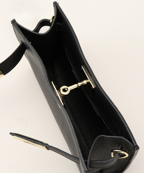 U by SPICK&SPAN(ユーバイスピックアンドスパン)の「【AULENTTI/オウレンティ】別注チェーンショルダーバッグ(ショルダーバッグ・レディース・ブラック・FREE)」の6枚目の写真