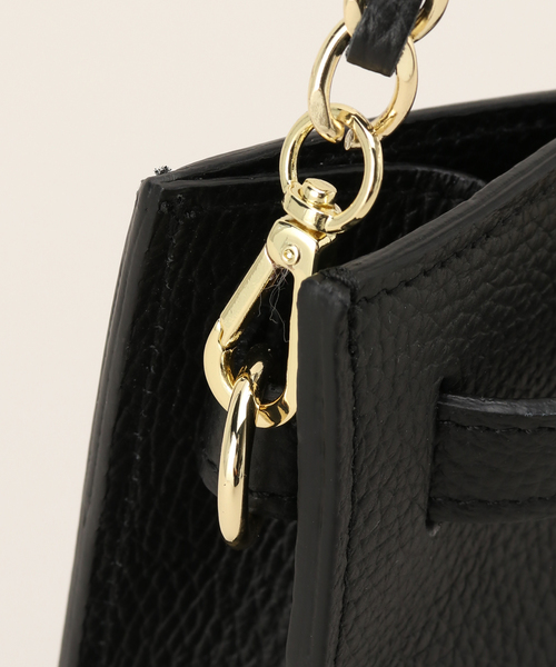 U by SPICK&SPAN(ユーバイスピックアンドスパン)の「【AULENTTI/オウレンティ】別注チェーンショルダーバッグ(ショルダーバッグ・レディース・ブラック・FREE)」の7枚目の写真