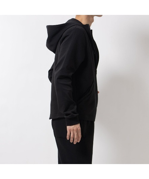 Reebok（リーボック）の「アクティブ ドリームブレンド フルジップフーディー / ACTIV COLL DREAMBLEND FZ HOODIE（パーカー・メンズ・ブラック/グレー/ダークブルー・LARGE/MEDIUM/SMALL/XX-LARGE/X-LARGE）」の12枚目の写真