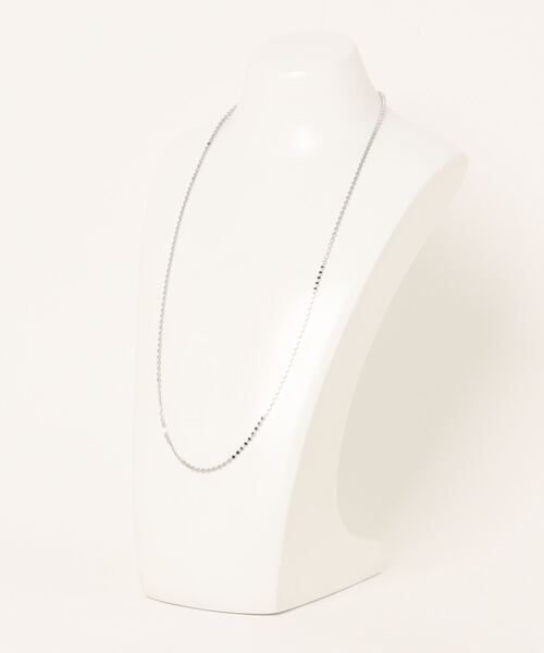 CIAOPANIC TYPY（チャオパニックティピー）の「【 lil/リル】変形メタルボールロングネックレス（ネックレス・レディース・シルバー/ゴールド・ONE SIZE）」の11枚目の写真