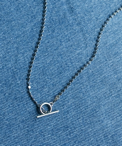 CIAOPANIC TYPY（チャオパニックティピー）の「【 lil/リル】変形メタルボールロングネックレス（ネックレス・レディース・シルバー/ゴールド・ONE SIZE）」の5枚目の写真