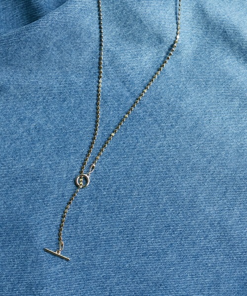 CIAOPANIC TYPY（チャオパニックティピー）の「【 lil/リル】変形メタルボールロングネックレス（ネックレス・レディース・シルバー/ゴールド・ONE SIZE）」の10枚目の写真