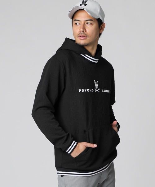 フォントジャガードパーカー フォントジャガードパーカー