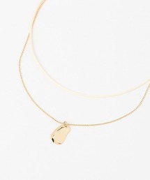 niko and... | メタルトップ2連ネックレス(ネックレス)