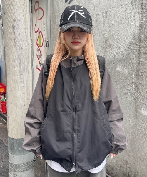 韓国商品/NERVOUS CAP 05- DENIM/BLACK Never mind the XU / Chikashitsu+（ネバーマインド ザ エックス
