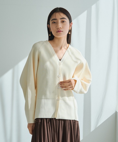 russet(ラシット)の「【ANOTHER BRANCH】カーディガン (MA-718)(カーディガン/ボレロ・レディース・ピンク/グレー/アイボリー・FREE)」の2枚目の写真