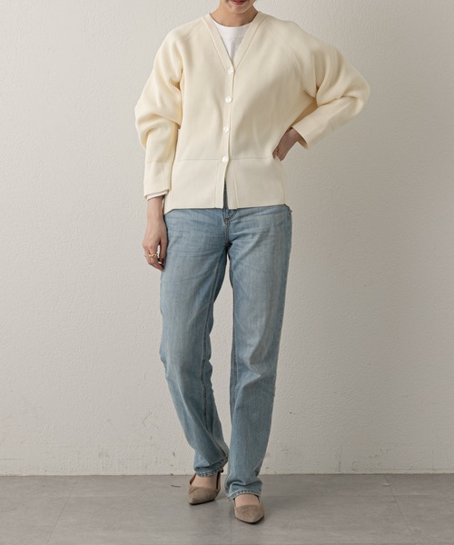 russet(ラシット)の「【ANOTHER BRANCH】カーディガン (MA-718)(カーディガン/ボレロ・レディース・ピンク/グレー/アイボリー・FREE)」の17枚目の写真