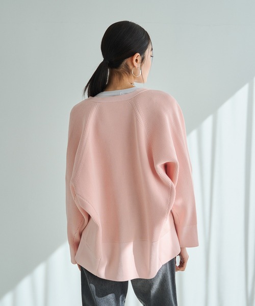 russet(ラシット)の「【ANOTHER BRANCH】カーディガン (MA-718)(カーディガン/ボレロ・レディース・ピンク/グレー/アイボリー・FREE)」の8枚目の写真