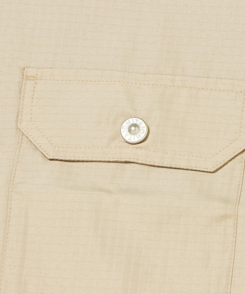 TAION（タイオン）の「MILITARY NO SLEEVE CUT SEW　CS01NDML-1（Tシャツ/カットソー・メンズ・ベージュ・LARGE/XX-LARGE/3/X-LARGE）」の2枚目の写真