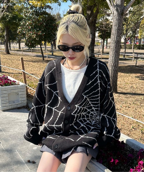 sedacle（セダクル）の「アソート柄ニットカーディガン（カーディガン/ボレロ・メンズ・ブラウン/ブラック/アイボリー/チャコールグレー・SMALL/MEDIUM/LARGE）」の11枚目の写真