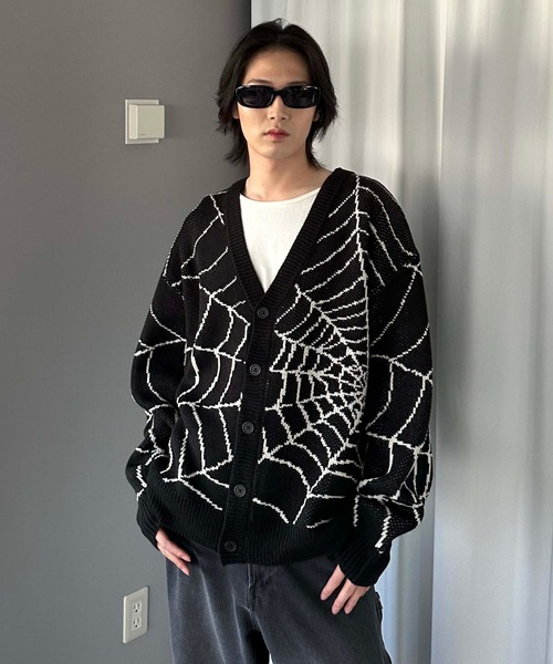 sedacle（セダクル）の「アソート柄ニットカーディガン（カーディガン/ボレロ・メンズ・ブラウン/ブラック/アイボリー/チャコールグレー・SMALL/MEDIUM/LARGE）」の16枚目の写真