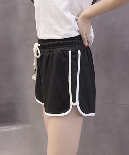 Miniministore(ミニミニストア)の「ショートパンツ レディース(スウェットパンツ・レディース・ピンク/ホワイト/ブラック/グレー・FREE)」の7枚目の写真