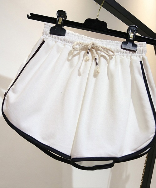 Miniministore(ミニミニストア)の「ショートパンツ レディース(スウェットパンツ・レディース・ピンク/ホワイト/ブラック/グレー・FREE)」の14枚目の写真