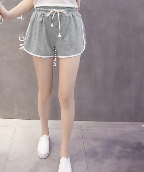 Miniministore(ミニミニストア)の「ショートパンツ レディース(スウェットパンツ・レディース・ピンク/ホワイト/ブラック/グレー・FREE)」の15枚目の写真