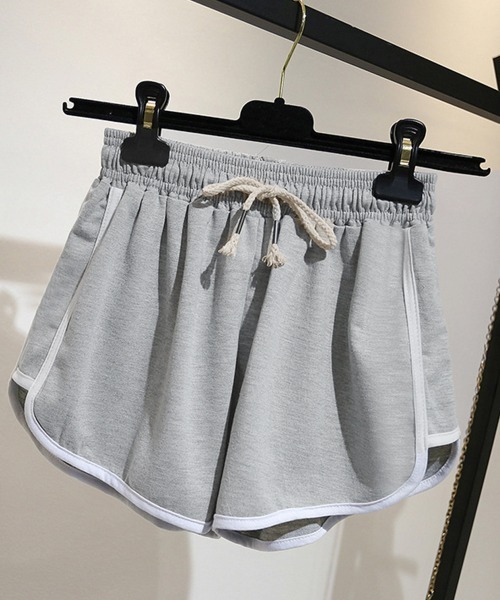 Miniministore(ミニミニストア)の「ショートパンツ レディース(スウェットパンツ・レディース・ピンク/ホワイト/ブラック/グレー・FREE)」の17枚目の写真