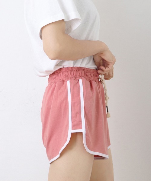 Miniministore(ミニミニストア)の「ショートパンツ レディース(スウェットパンツ・レディース・ピンク/ホワイト/ブラック/グレー・FREE)」の20枚目の写真