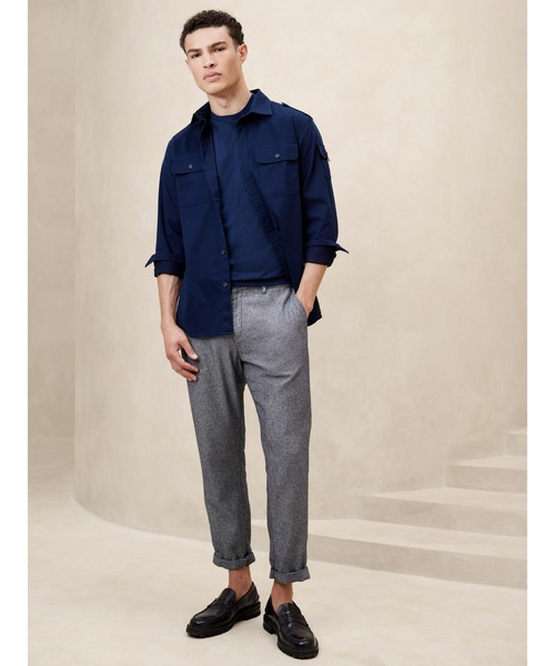 セール】BANANA REPUBLIC FACTORY STORE リネンブレンドパンツ