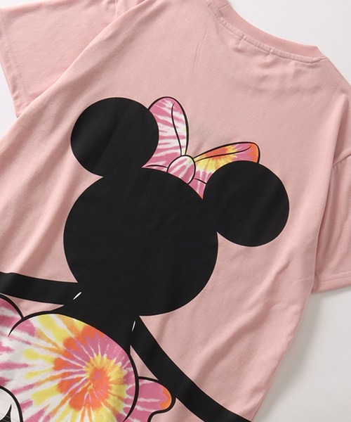 Disney(ディズニー)の「【Disney/ディズニー】アートワークデザイン 半袖クルーネックTシャツ(Tシャツ/カットソー・レディース・ライトグレー/サックスブルー/ピンク/ライトパープル・M/L)」の18枚目の写真