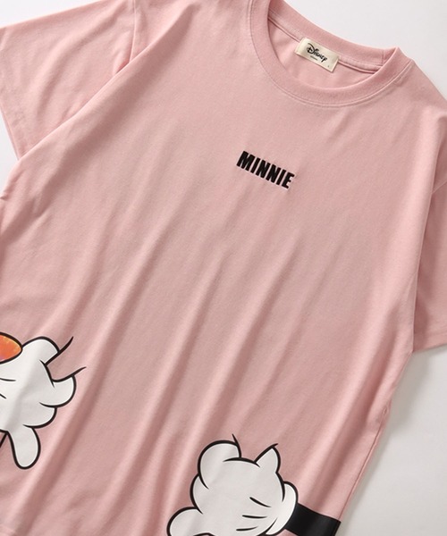 Disney(ディズニー)の「【Disney/ディズニー】アートワークデザイン 半袖クルーネックTシャツ(Tシャツ/カットソー・レディース・ライトグレー/サックスブルー/ピンク/ライトパープル・M/L)」の17枚目の写真