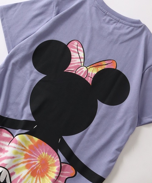 Disney(ディズニー)の「【Disney/ディズニー】アートワークデザイン 半袖クルーネックTシャツ(Tシャツ/カットソー・レディース・ライトグレー/サックスブルー/ピンク/ライトパープル・M/L)」の20枚目の写真