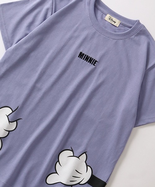 Disney(ディズニー)の「【Disney/ディズニー】アートワークデザイン 半袖クルーネックTシャツ(Tシャツ/カットソー・レディース・ライトグレー/サックスブルー/ピンク/ライトパープル・M/L)」の19枚目の写真