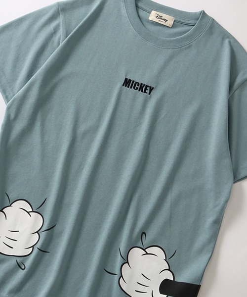 Disney(ディズニー)の「【Disney/ディズニー】アートワークデザイン 半袖クルーネックTシャツ(Tシャツ/カットソー・レディース・ライトグレー/サックスブルー/ピンク/ライトパープル・M/L)」の15枚目の写真